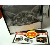 Cat design pop-up CD/DVD Holder