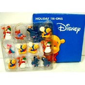 Winnie Pooh Character 12 ct Tie-ons/Ornaments