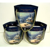 Thomas Kinkade Sleigh Scene Set 3 Gift Bags