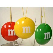 M&M'S Character Ornaments Set of 3.