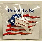 All American Grandma Brooch