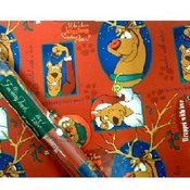Christmas Gift Wrap-Scooby Doo