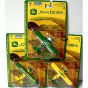 John Deere Die-Cast Biplane 3#'s