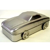 Silver Car Tin