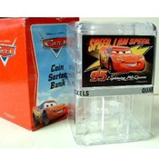 Disney Cars Coin Sorter Bank