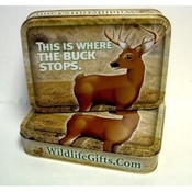 Deer Rectangle Tin