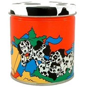 Dalmatians Holiday Round Tin