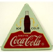Coke Wood "Ice Cold" Magnet