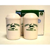 John Deere Ceramic Salt/Pepper Shaker Set