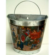 Farmall Galvanized Metal Pail