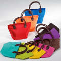 Mini Tote Bags 36 Assorted Colors/Styles