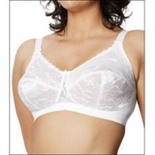 Goddess Soft Cup White Bra 3050