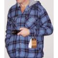 Men's Sherpa Lined Jacket With Hood.