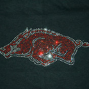 University Of Arkansas Adult Large Slve 'Fitted T'