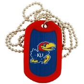 University Of Kansas Jewelry Necklace Dogtags