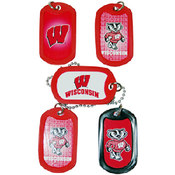University Of Winsconsin Jewelry Dogtags Assorted