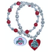 Ohio State University Jewelry Bracelet Charm Assor