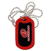 University Of Oklahoma Jewelry Necklace Dogtags