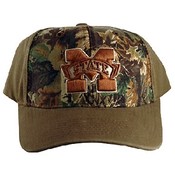 Mississippi State University Cap Camo Green Cap