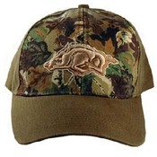 University Of Arkansas Cap Camo Green Cap