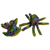 Metallic Rainbow Sea Life Beanbag Keychain(Case of 60)