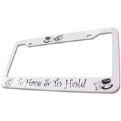 Wedding License Plate Frame(Case of 48)