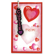 Valentine Zipper Pull On To/From Card(Case of 120)