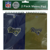 Nfl Rams 2Pk Memo Pad(Case of 48)