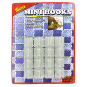 16 Piece Mini Hooks Case Pack 24