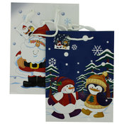 Holiday Gift Bag 9 X 12 X 3.5 Inch(Case of 48)