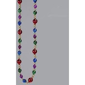 6'Glass Bead Multi Garland