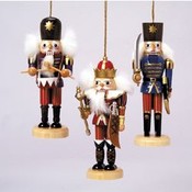5" Wooden Nutcracker Ornaments
