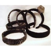 Riviera Headbands - Solid Black &amp; Snake print