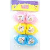 Barbie Pencil Sharpener- 6pk
