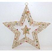 Beaded Wire Star