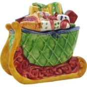 Sleigh Candy Jar