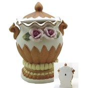 Hanging Hand Painted Porcelain Pot