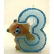 Third Birthday Candle