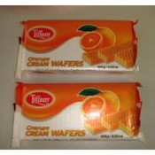 Sugar wafers 100 gram Orange