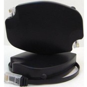 Retractable Ethernet Cord 8ft Black Case