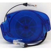 Retractable Ethernet Cord 8ft Blue Case
