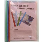 4 Pack See-Thru Report Covers