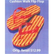 Avon Women's Cushion Walk Flip Flops