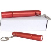 Keychain Flashlight in Red