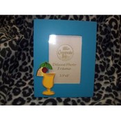Blue Cocktail Photo Frame