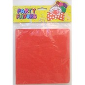 Red Party Napkins