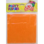 Orange Party Napkins