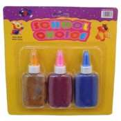 School Choice 3 Pack Glitter Craft Glue