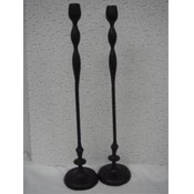 Tall Metal Taper Holders - Large