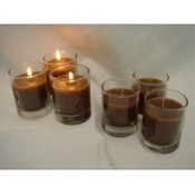 Glass Votive With Soft Wax Candle and Fragrance